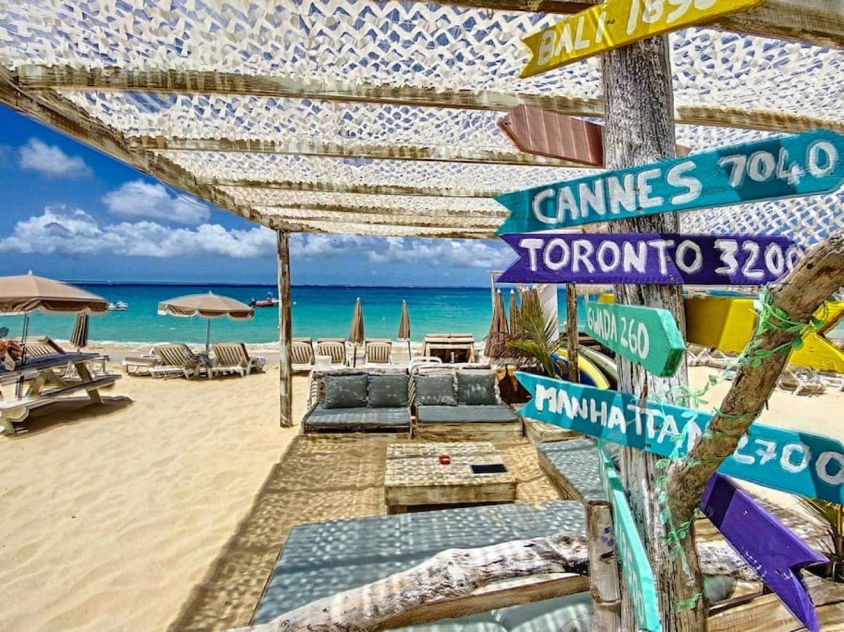 Pavillon Beach 9, Feet In The Water In Grand Case Bagian luar foto